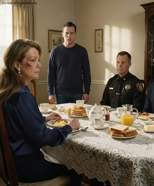 My son hit me last night and I stayed quiet.